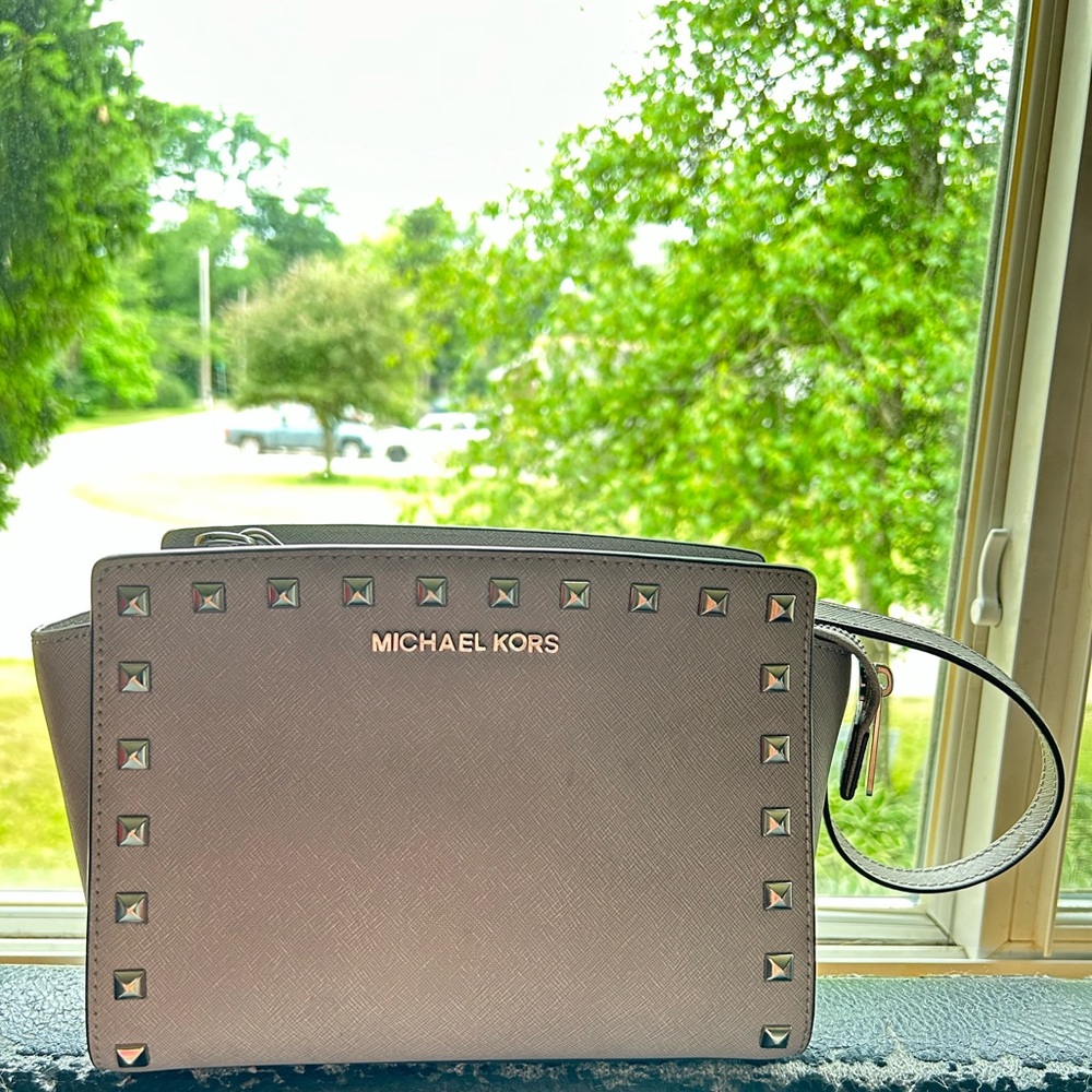 Michael Kors Medium Gray Purse